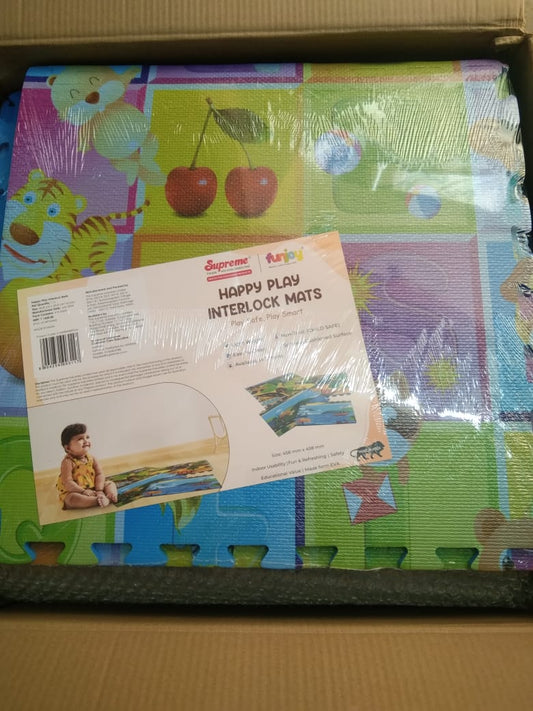 Happy Play - Interlock Mats For kids school- Supreme Make