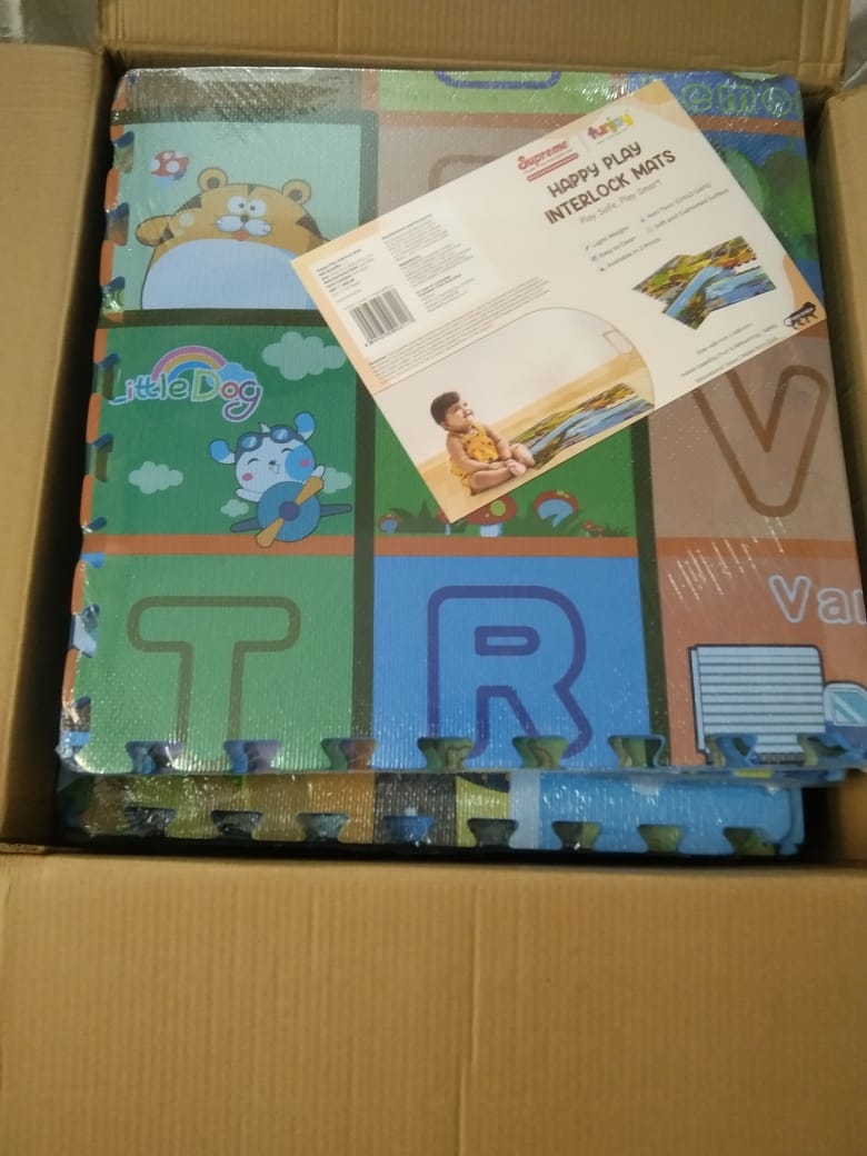 Happy Play - Interlock Mats For kids school- Supreme Make